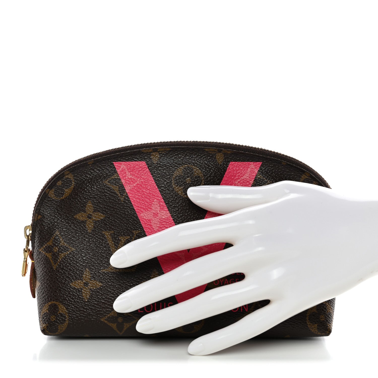 Monogram V Cosmetic Pouch Grenade