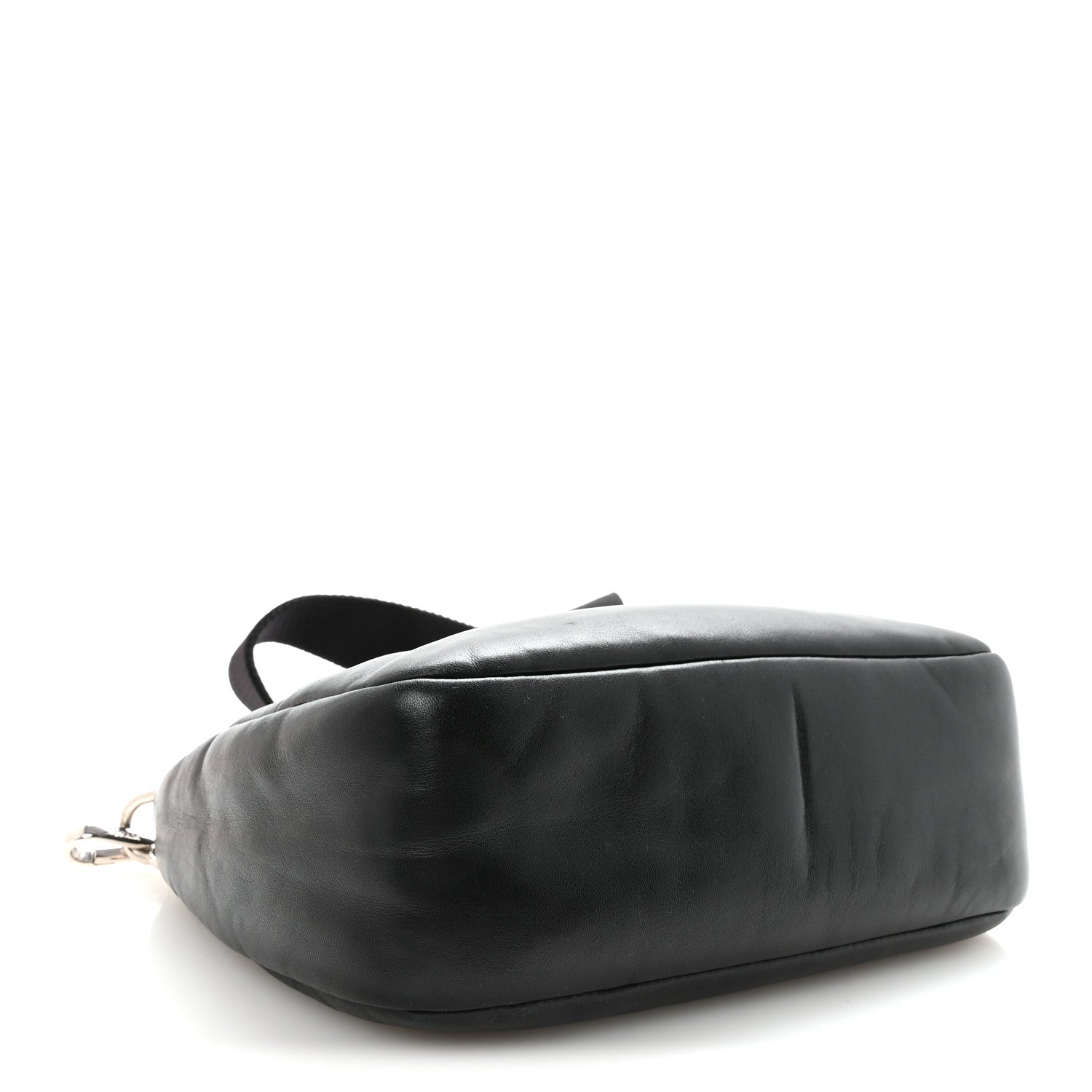 Nappa Soft Padded Re-Edition 2005 Shoulder Bag Black