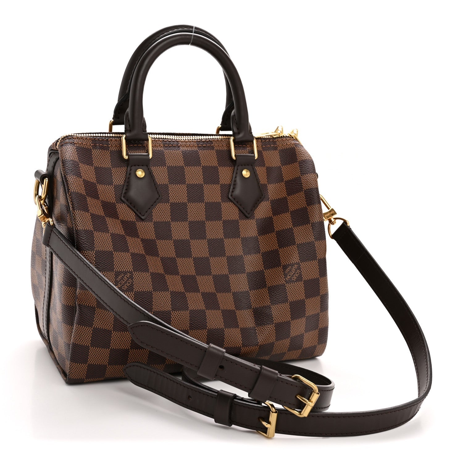 Damier Ebene Speedy Bandouliere 25