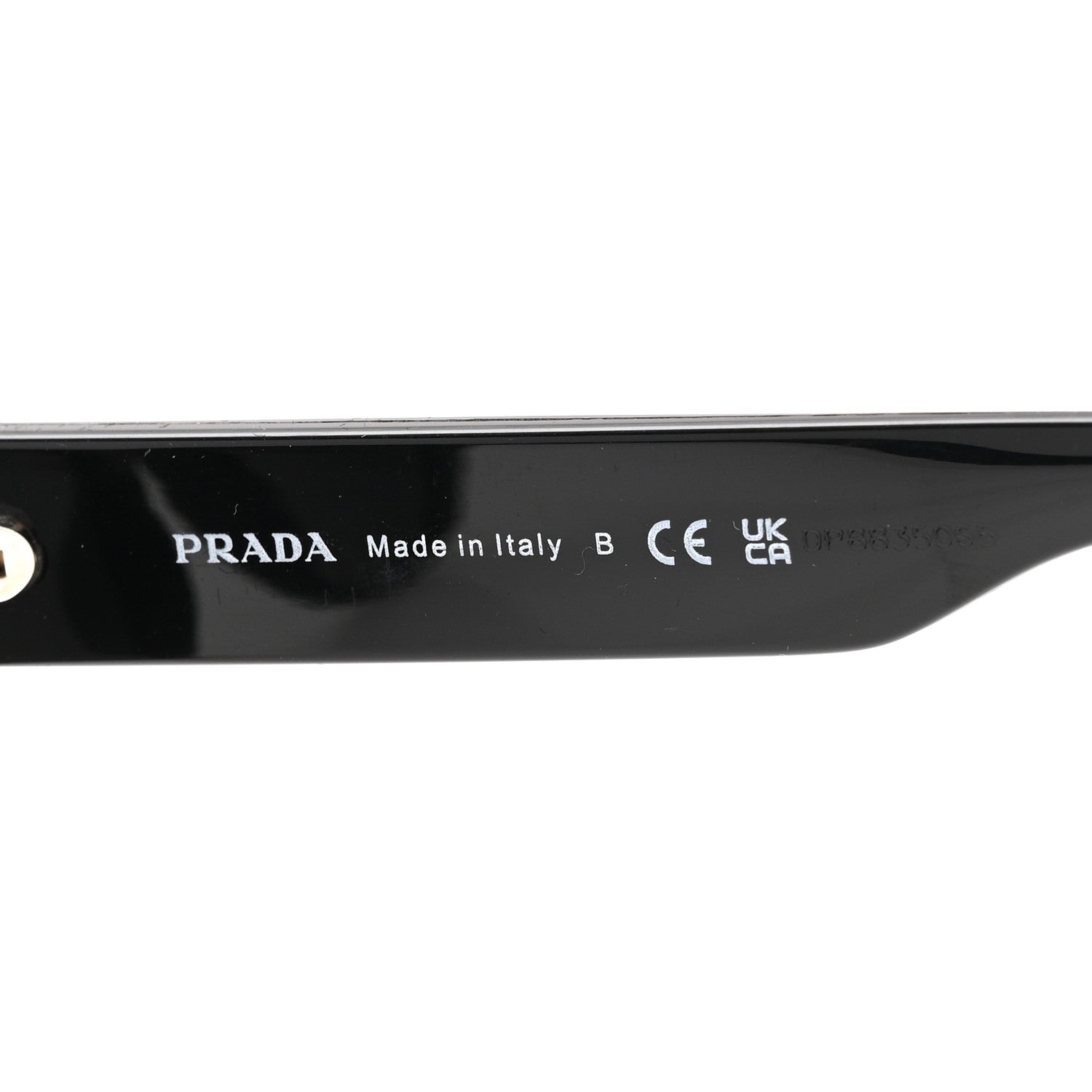 Acetate Sunglasses SPR 13Y White Black