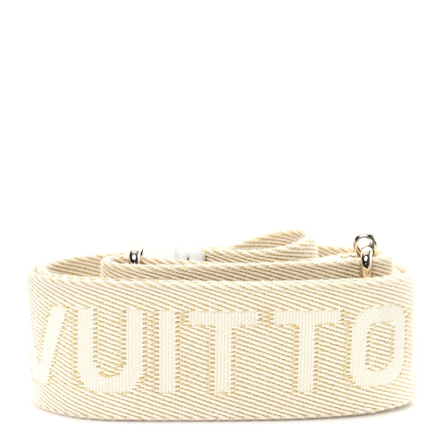 Nylon Coussin Shoulder Strap Cream