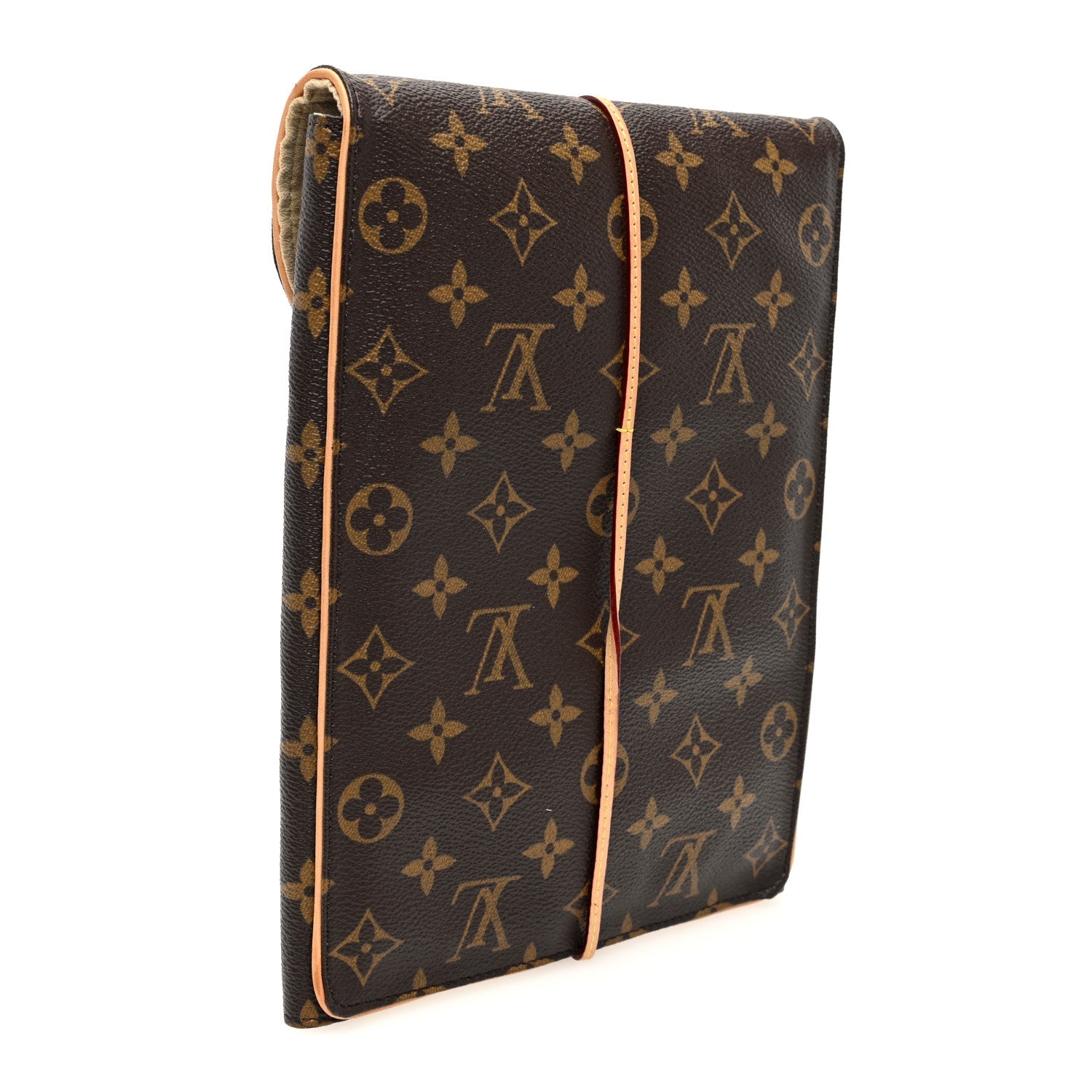 Monogram Jewelry Roll Pouch