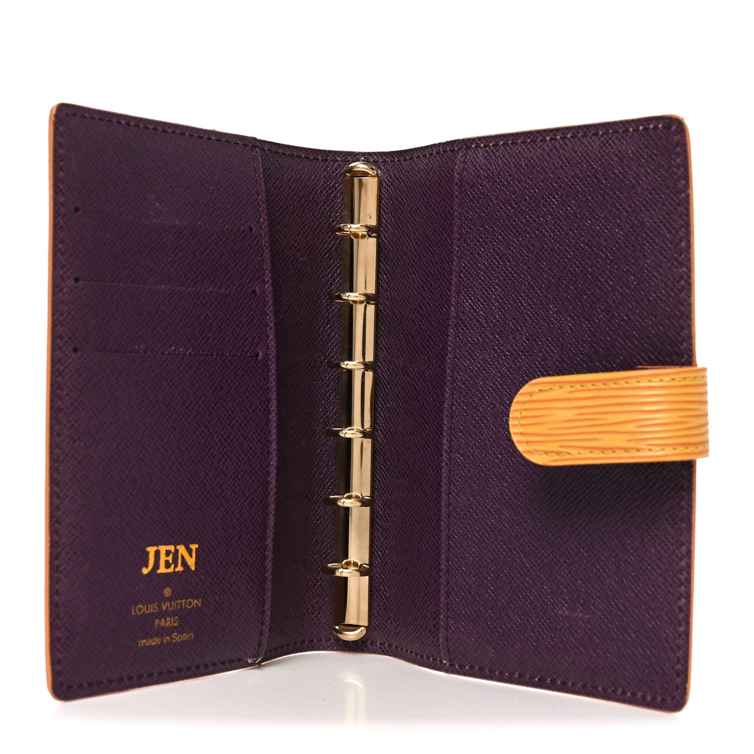 Epi Small Ring Agenda Cover Tassil
