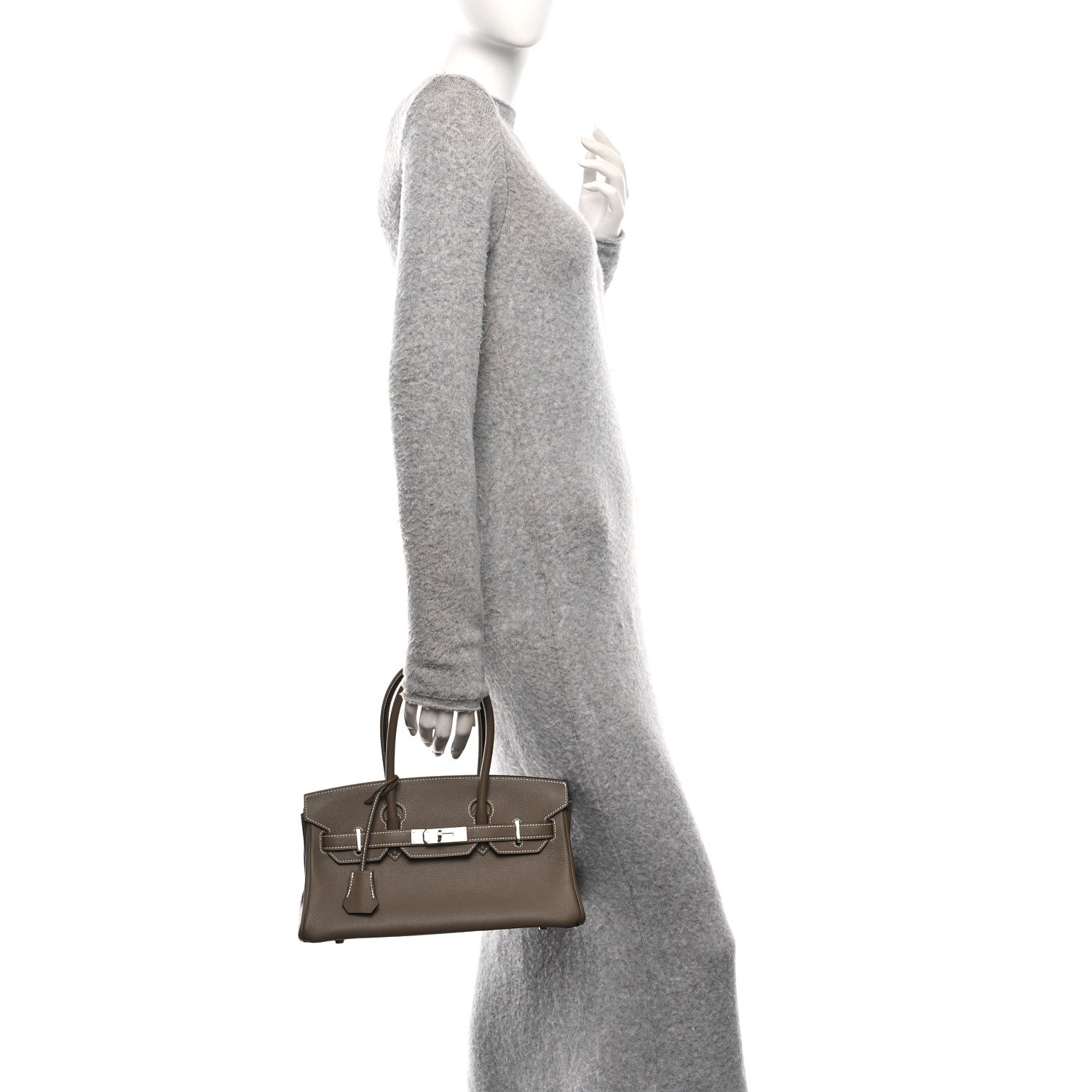 Evercolor Shoulder Birkin Light 29 Etoupe