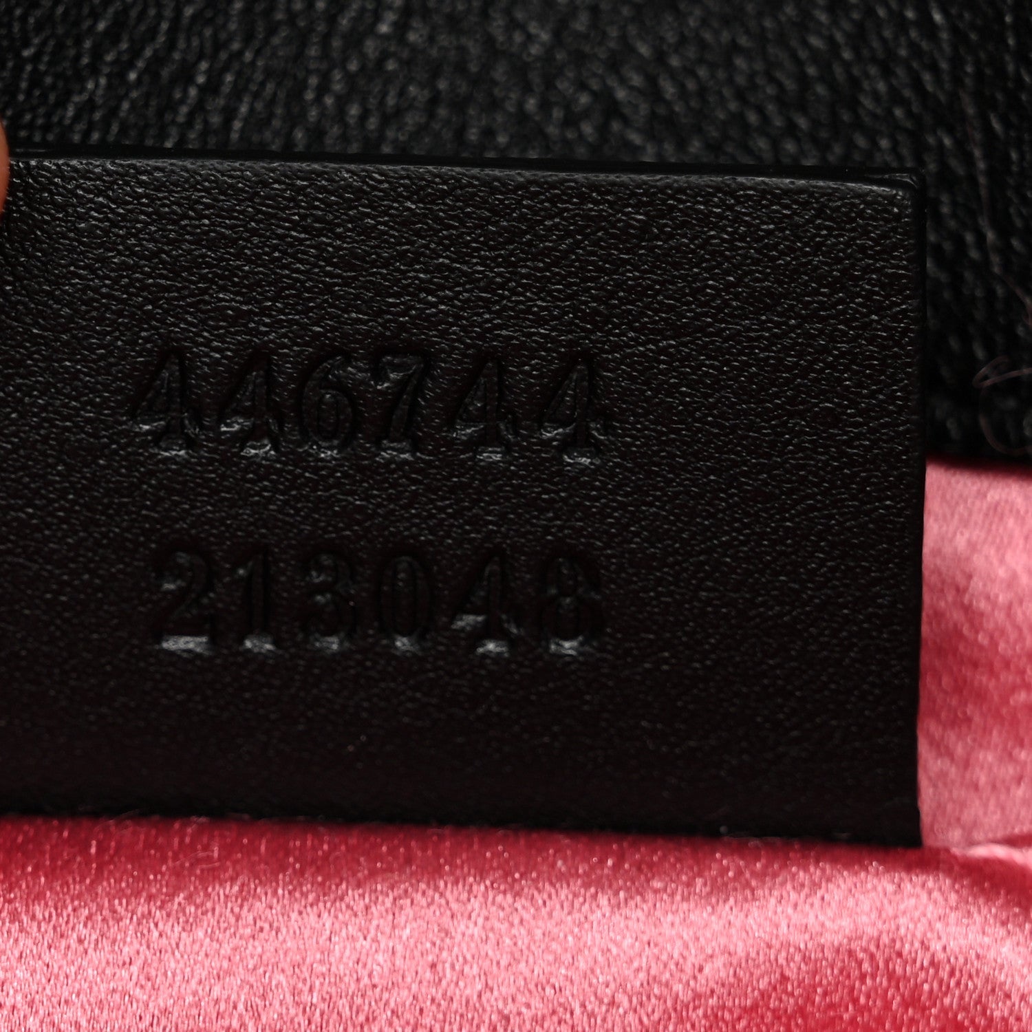 Velvet Matelasse Small GG Marmont Shoulder Bag Black
