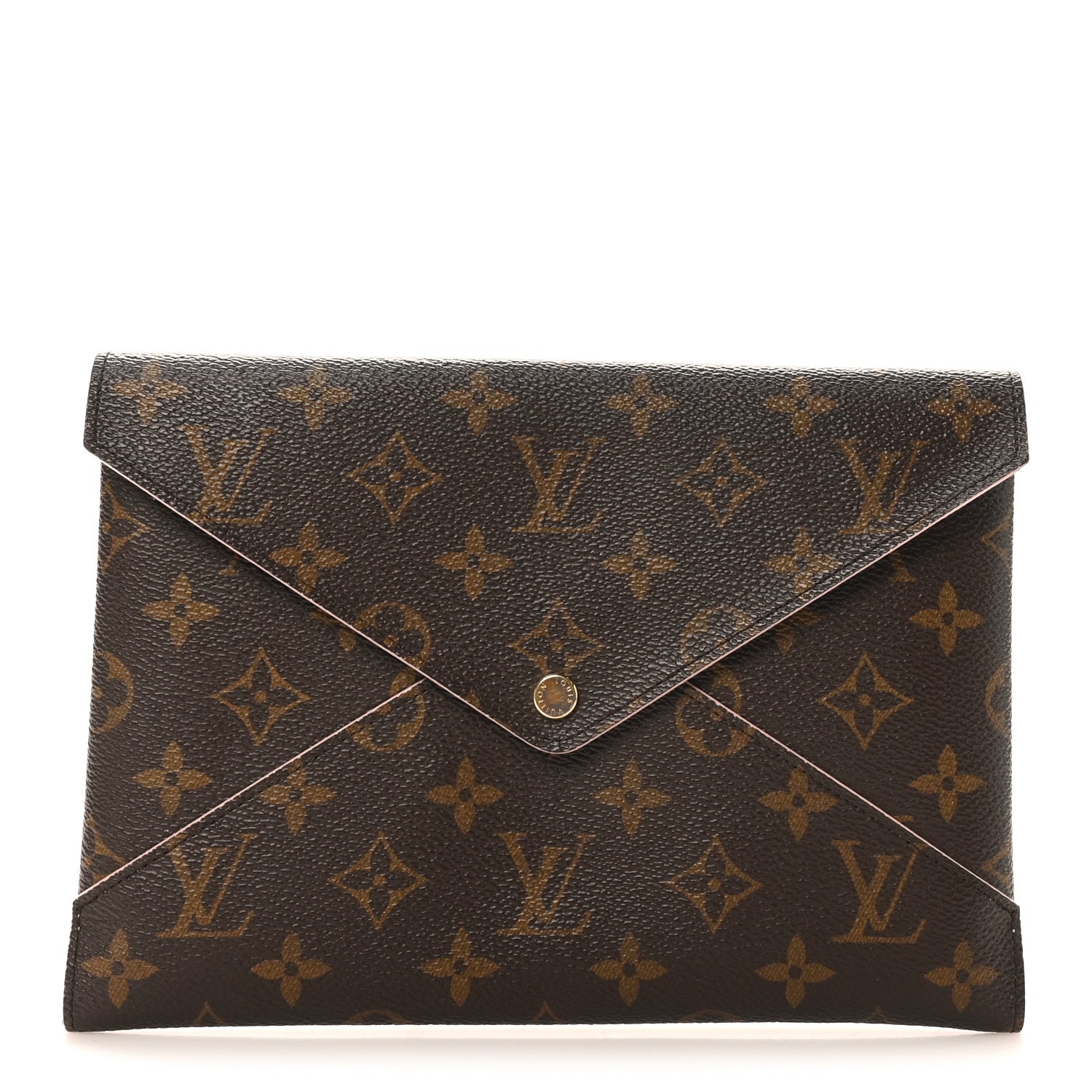 Monogram Large Kirigami Pochette Insert Rose Ballerine
