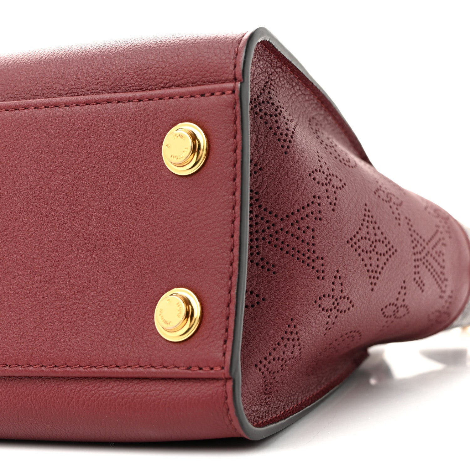 Calfskin Karung Snakeskin Mahina On My Side PM  Griotte Red