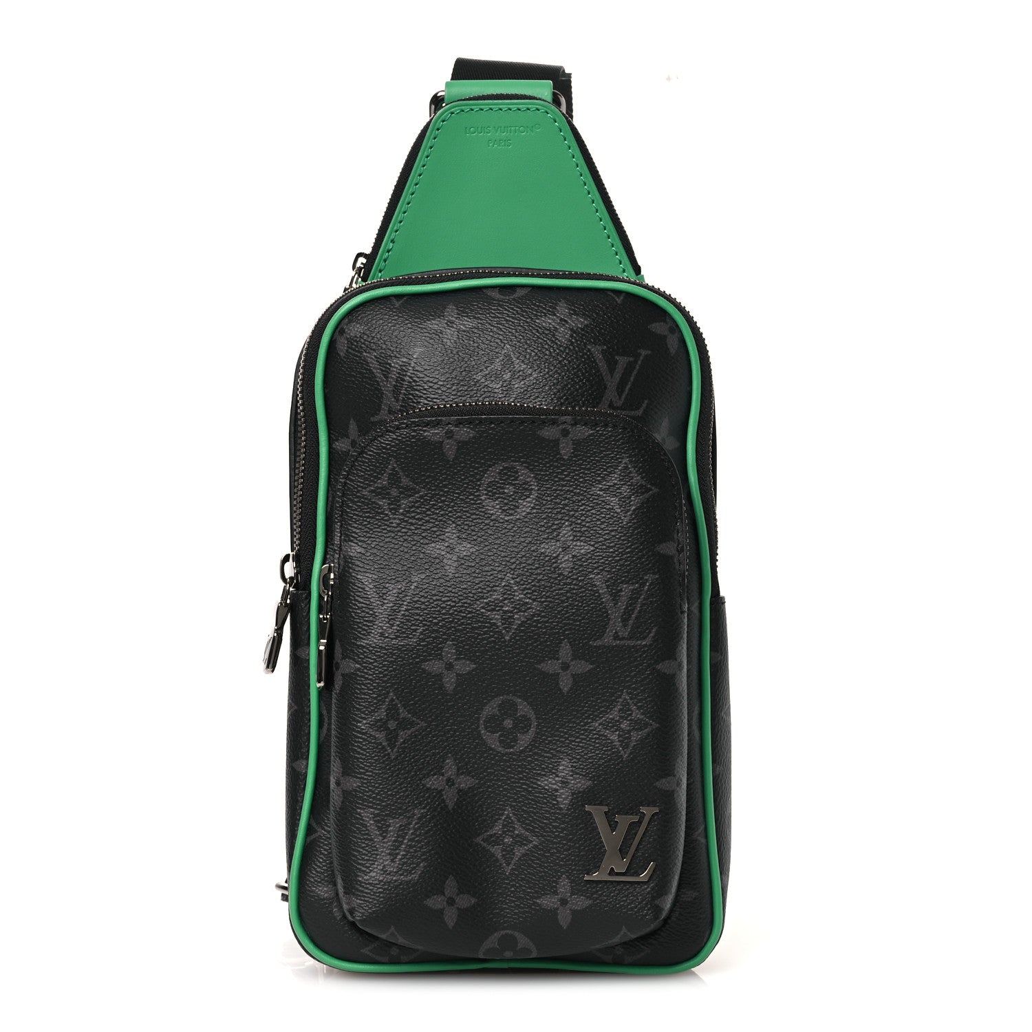 Monogram Eclipse Avenue Slingbag PM  Bamboo Green