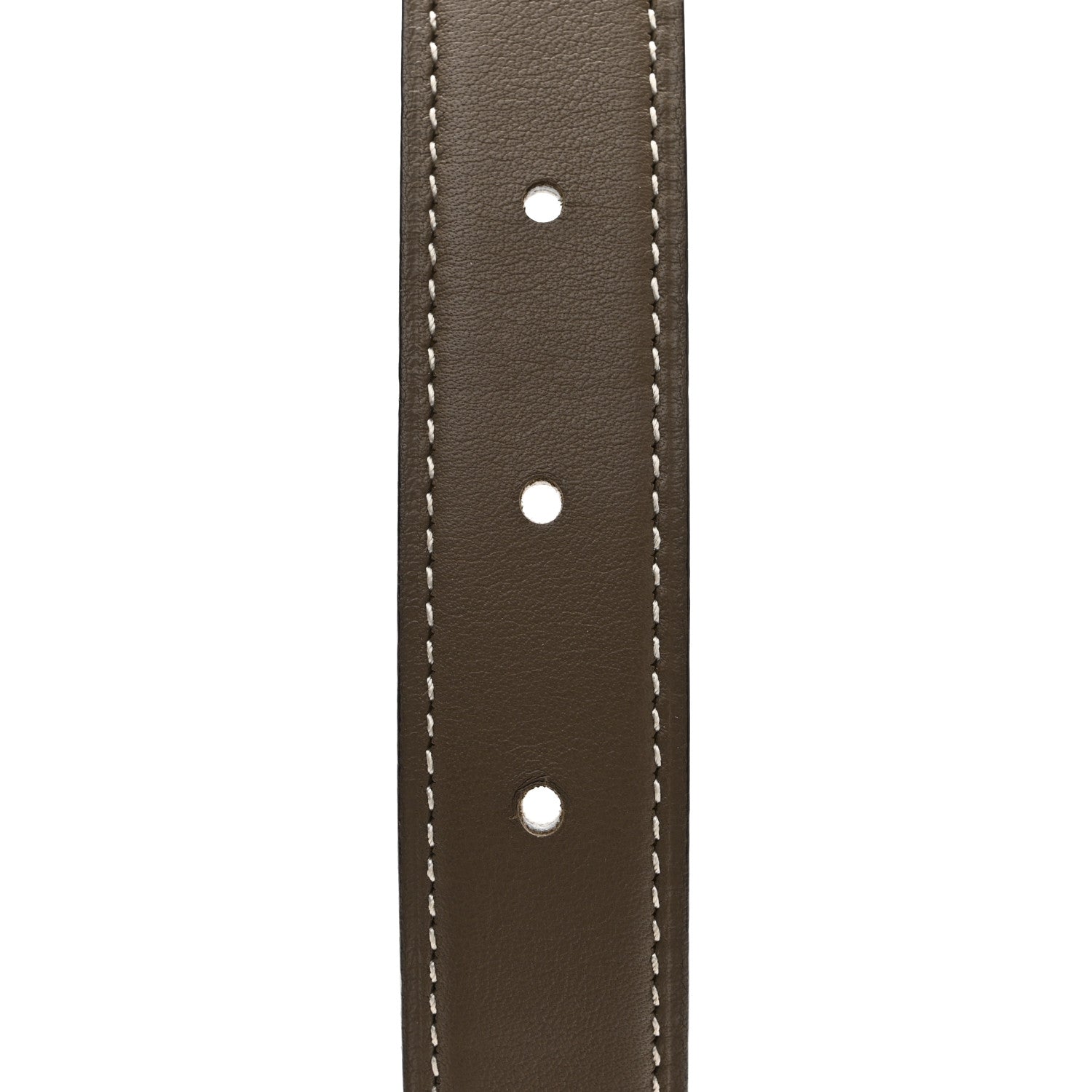 Swift Epsom 32mm Belt Strap 90 36 Etoupe White