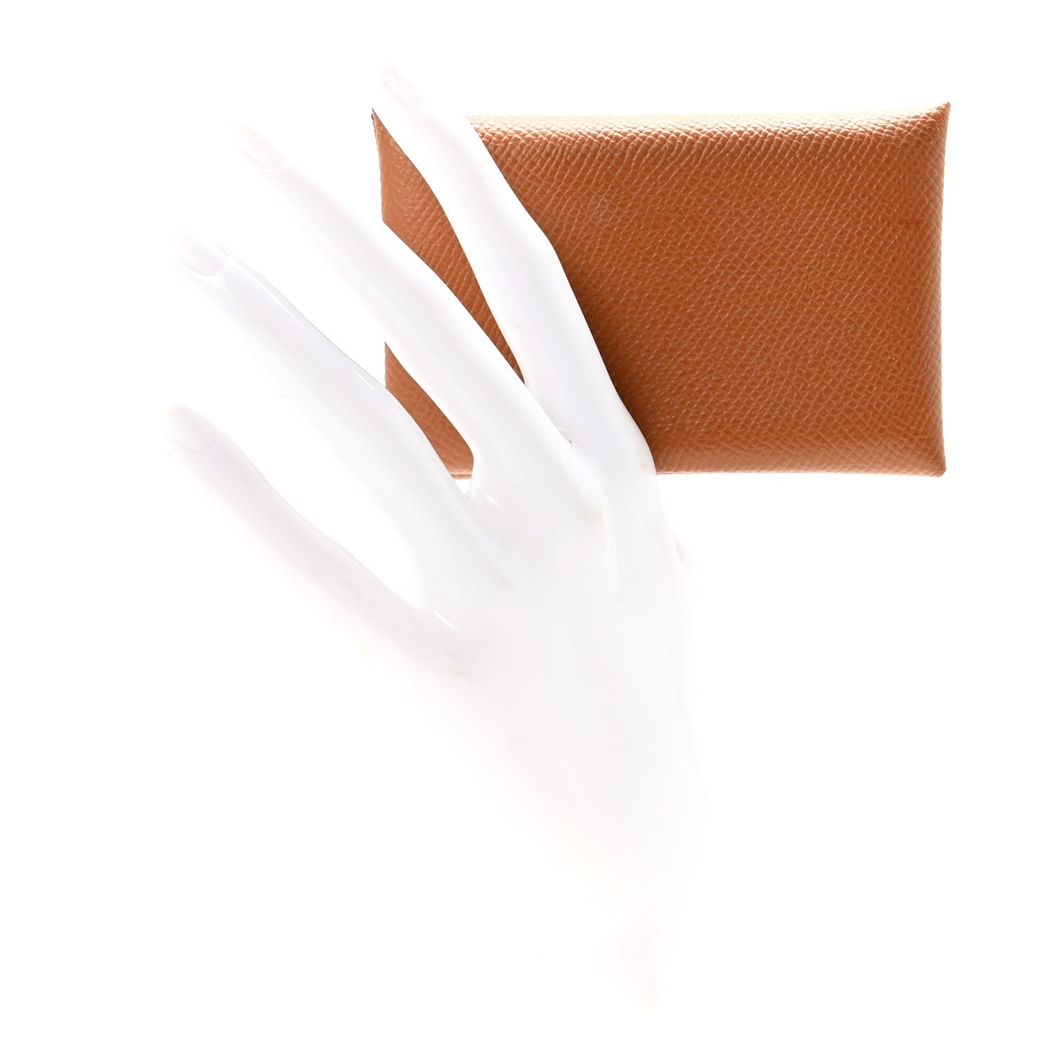 Epsom Calvi Card Case Gold