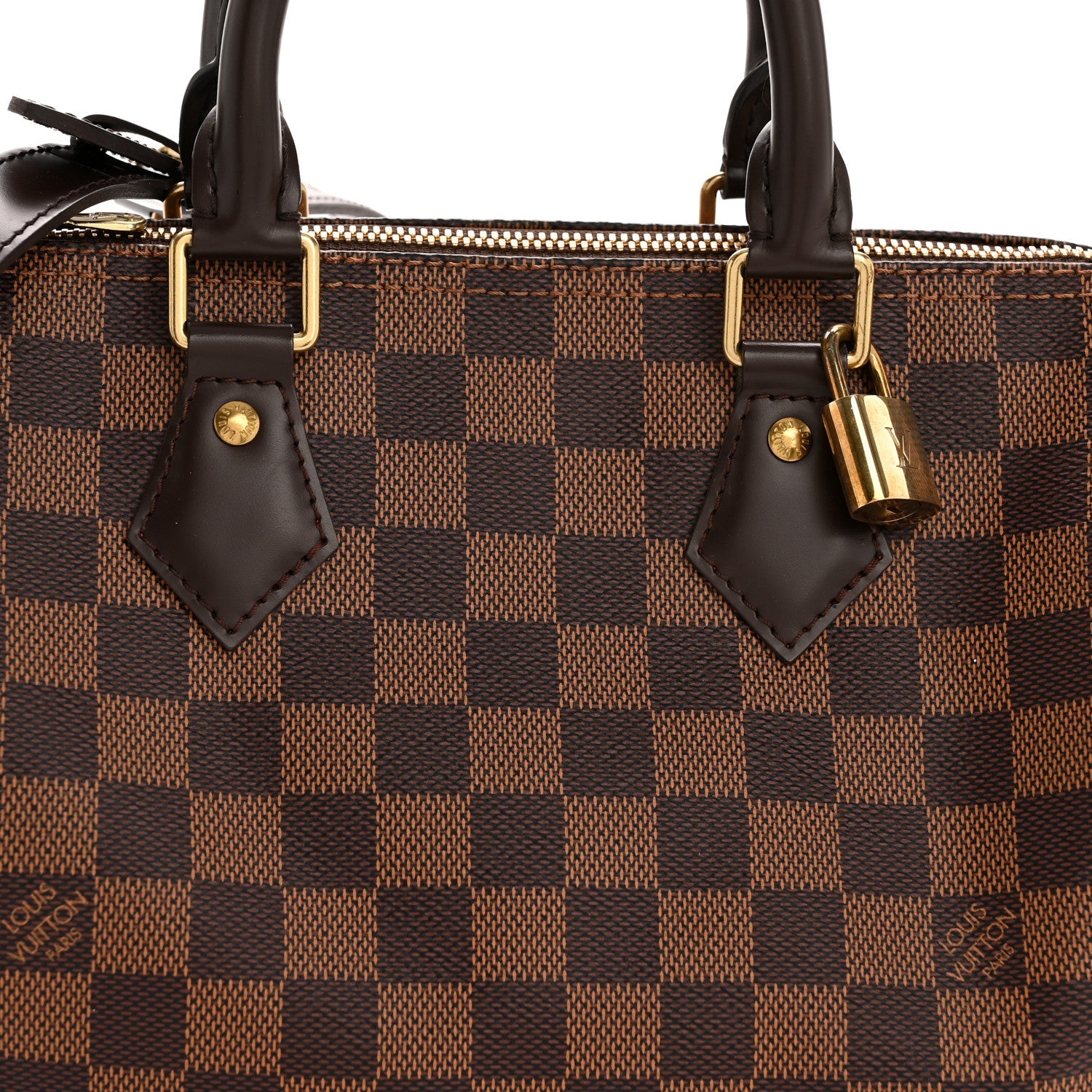 Damier Ebene Speedy Bandouliere 25