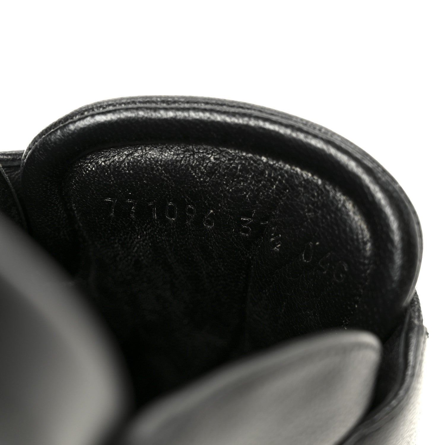 Goatskin Auroville Horsebit Mules 37.5 Black