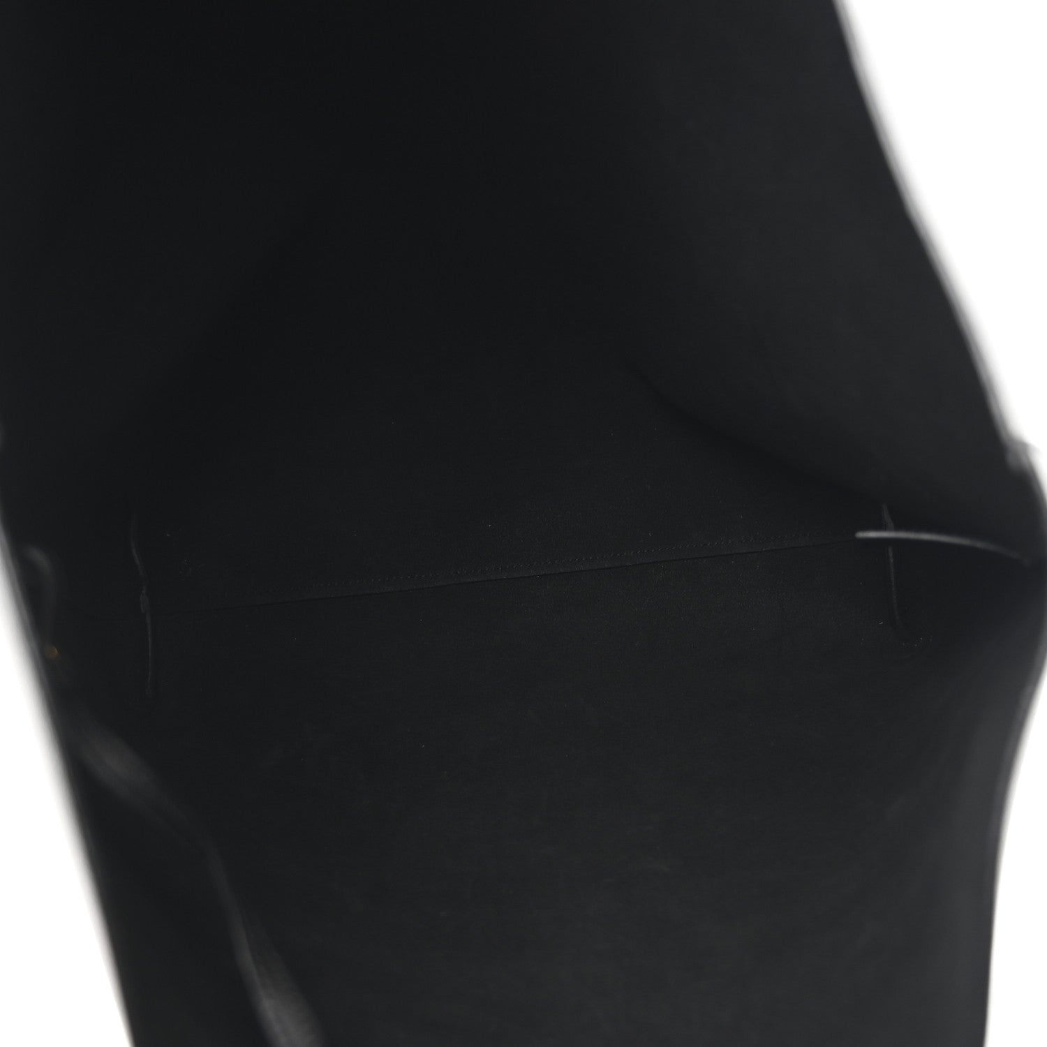 Calfskin Medium Shopping Tote Black