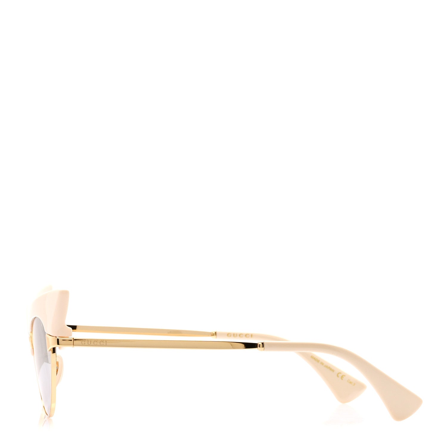 Acetate Cat Eye Sunglasses GG1131S Gold Multicolor