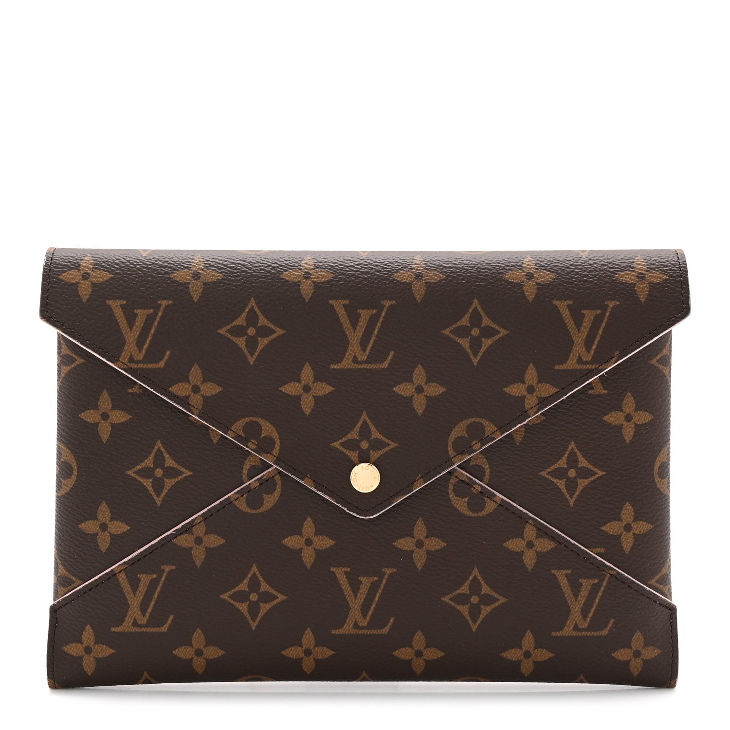 Monogram Large Kirigami Pochette Insert Rose Ballerine