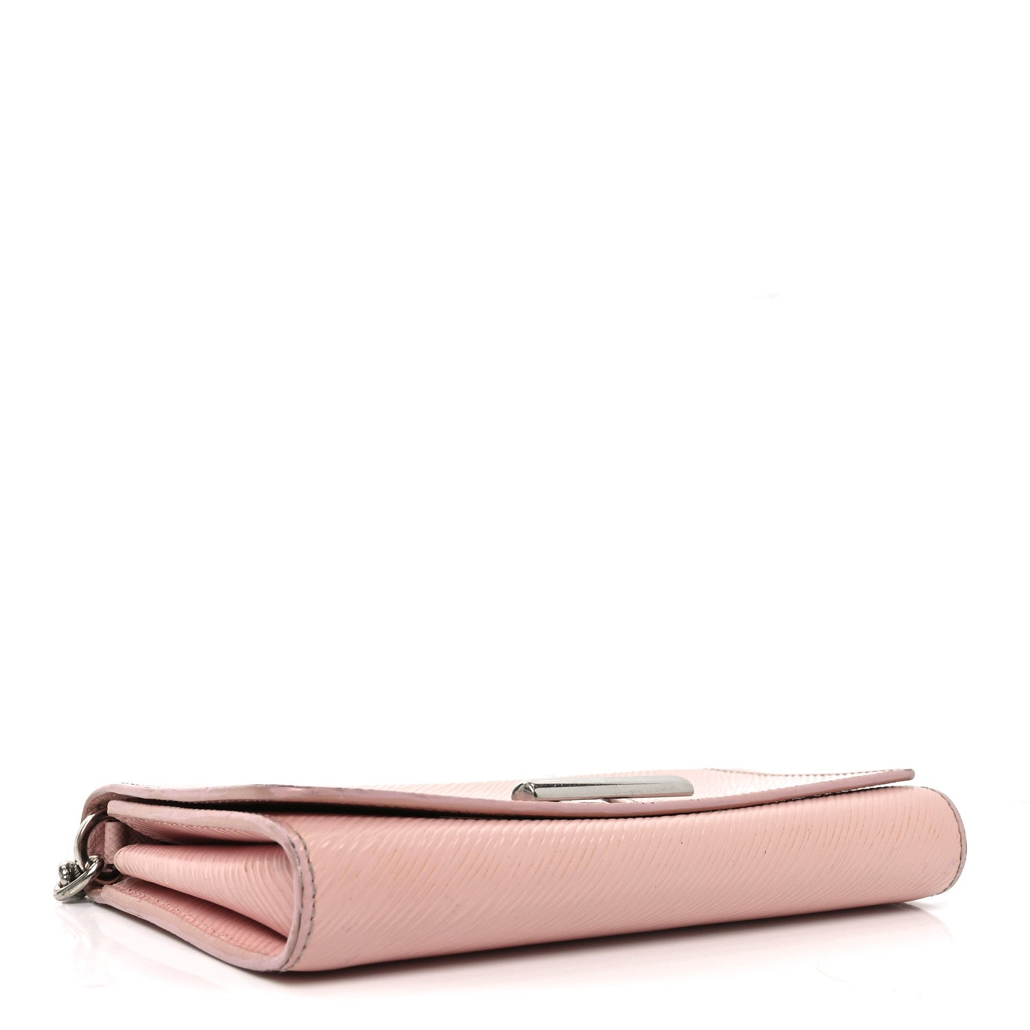 Epi Twist Chain Wallet Rose Ballerine
