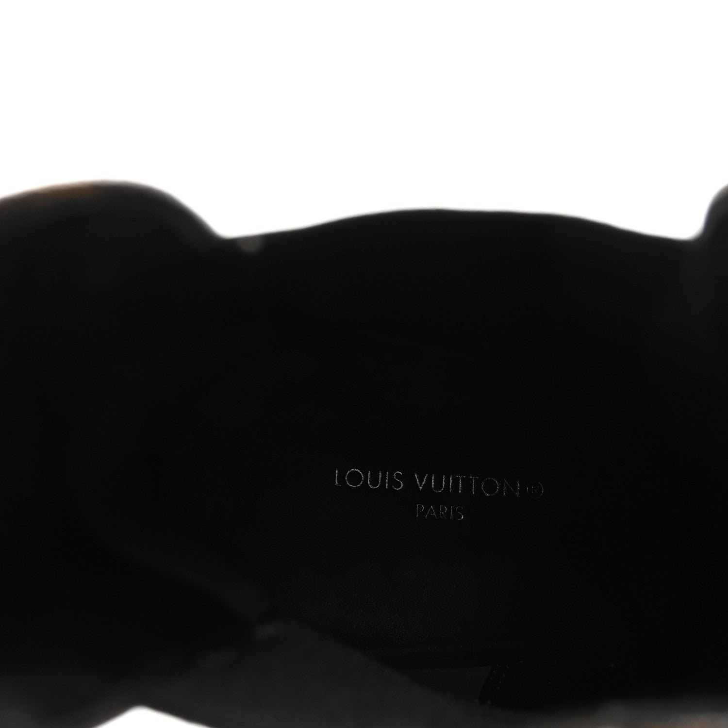 Calfskin Monogram LV Beaubourg Platform Ankle Boots 40 Black