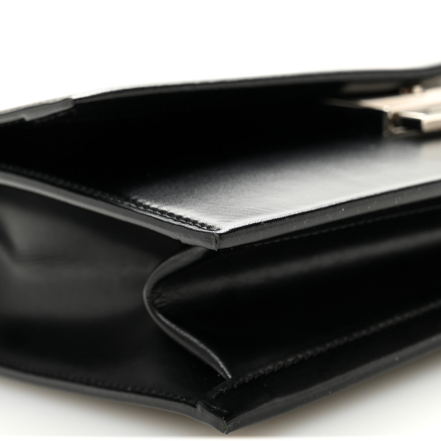 Calfskin Medium Chain Babylone Black