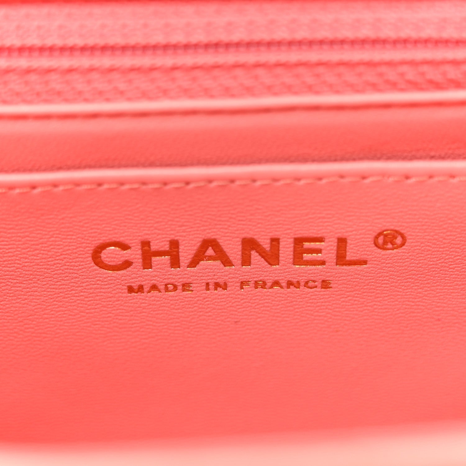 Lambskin Quilted Mini Square Flap Pink