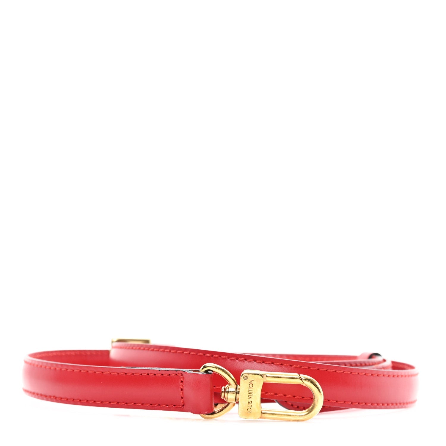 Calfskin 16mm Adjustable Shoulder Strap Red