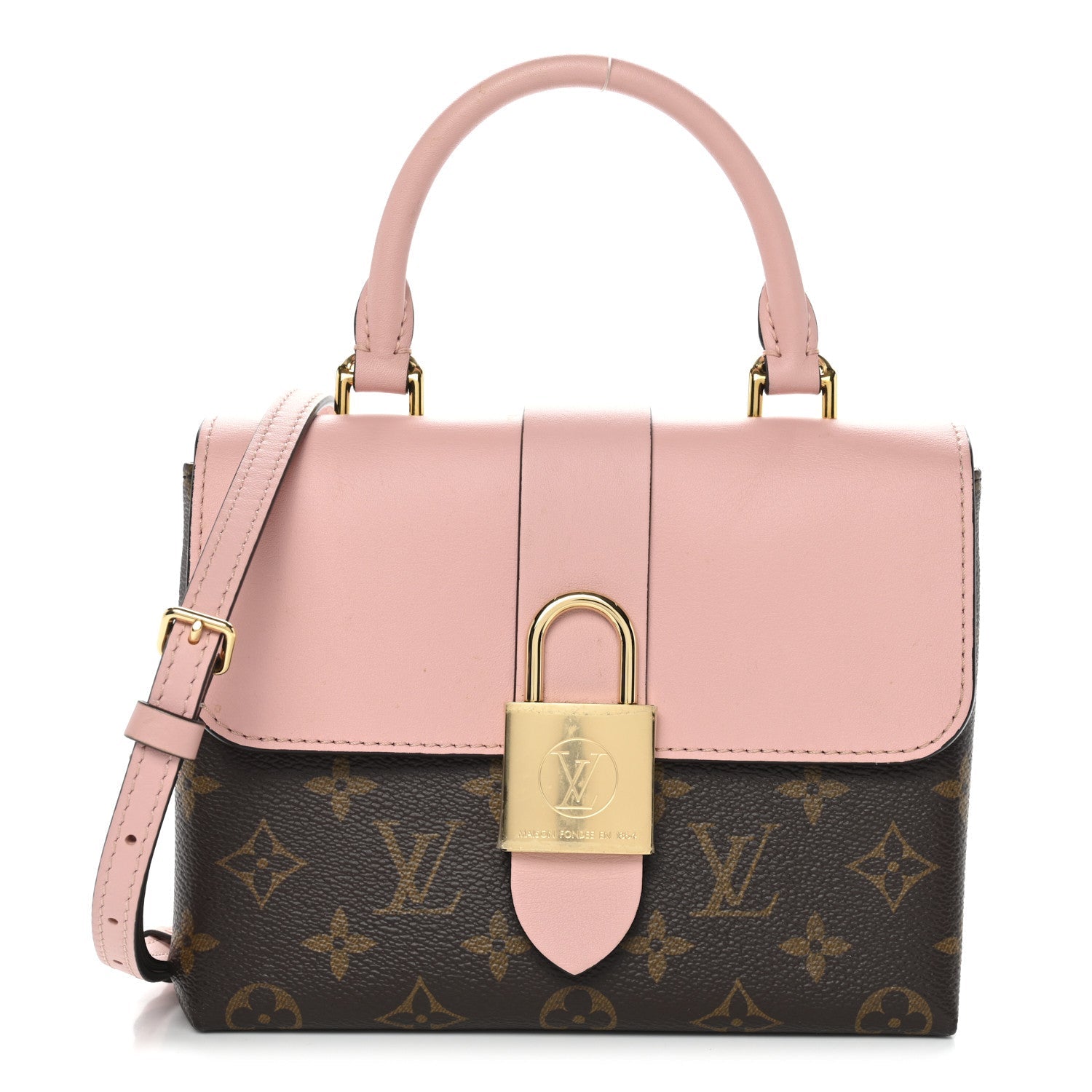 Monogram Locky BB Rose Poudre