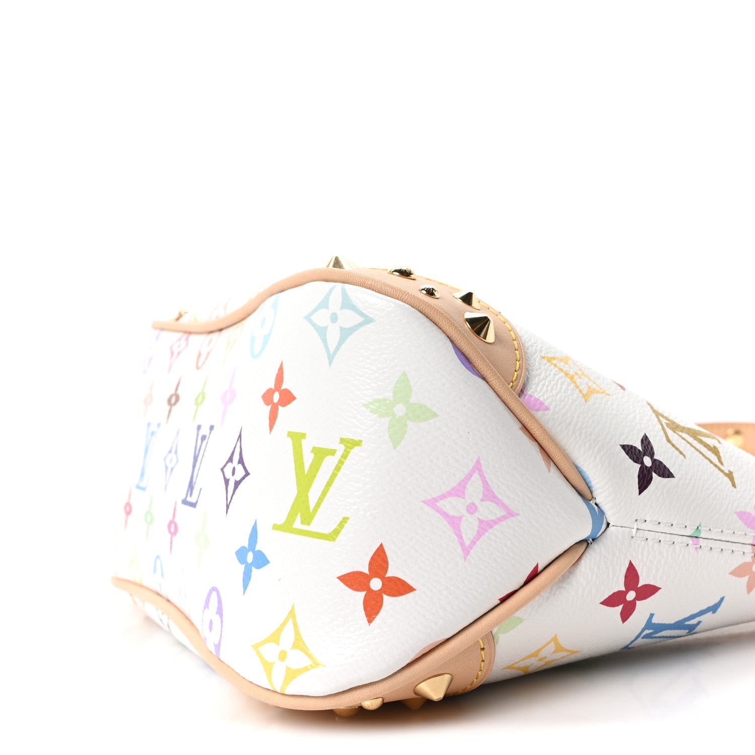 LV X TM Monogram Multicolor Boulogne NM PM White