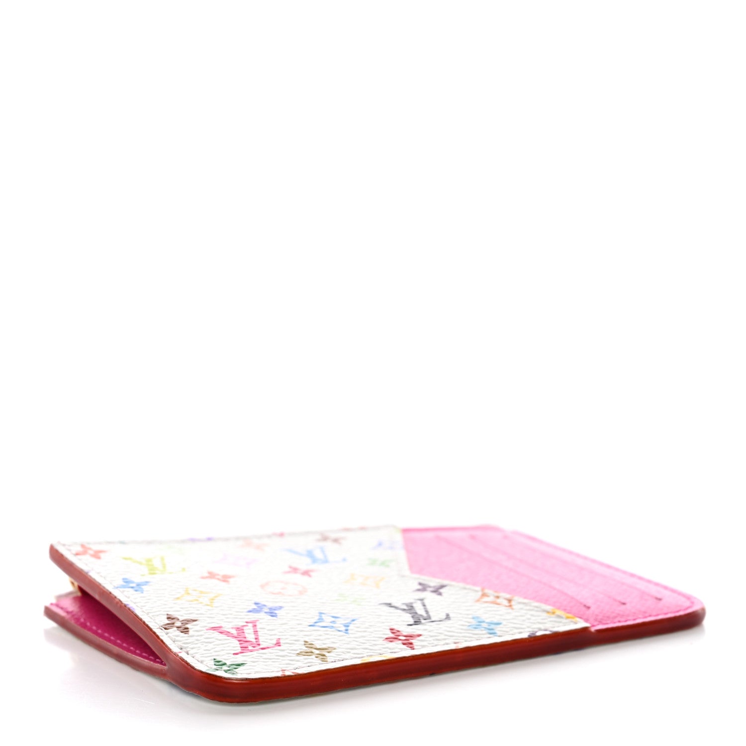 LV X TM Monogram Romy Card Holder Kawaii Pink
