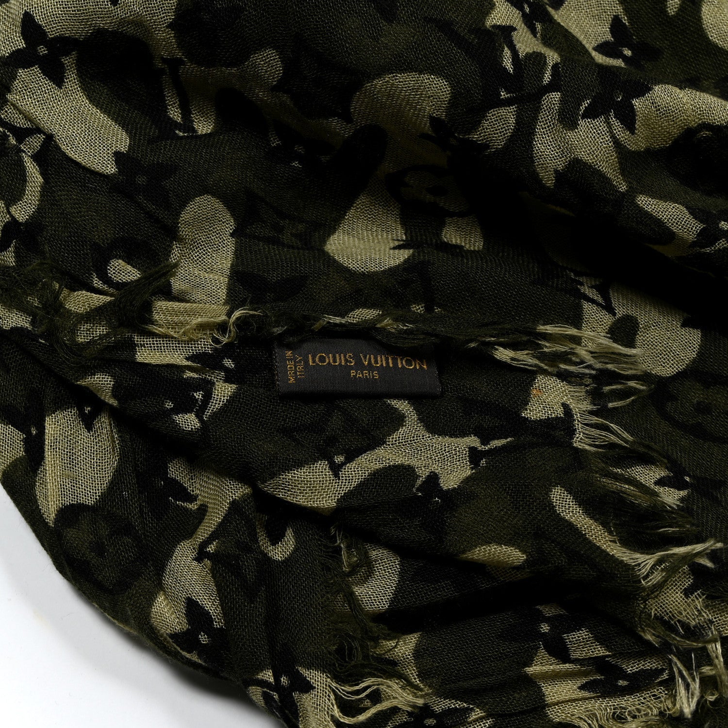Etole Monogramouflage Scarf