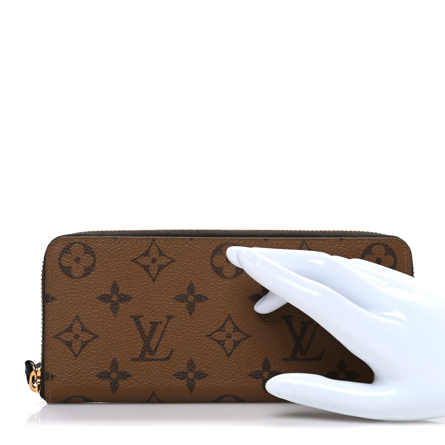 Reverse Monogram Clemence Wallet