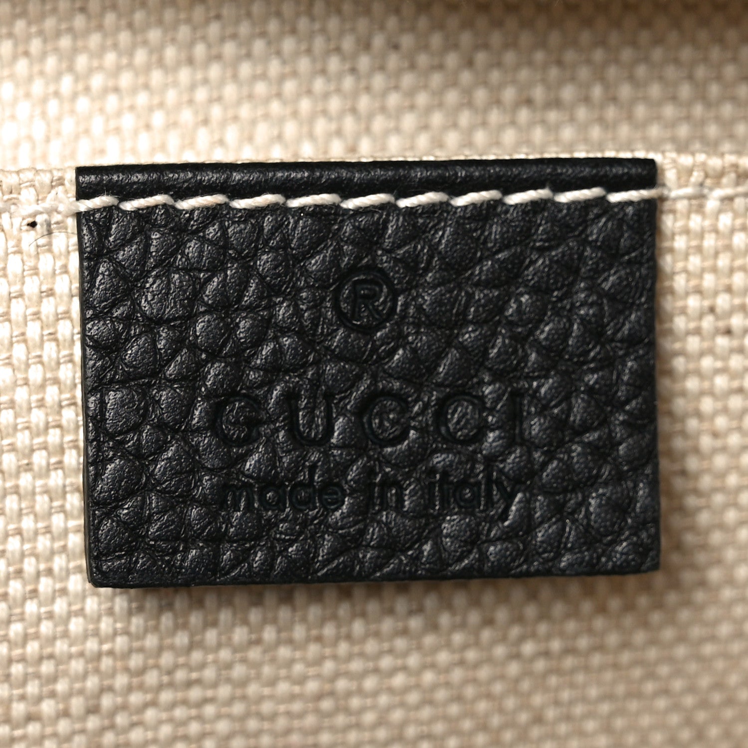 Pebbled Calfskin Small Soho Disco Bag Black