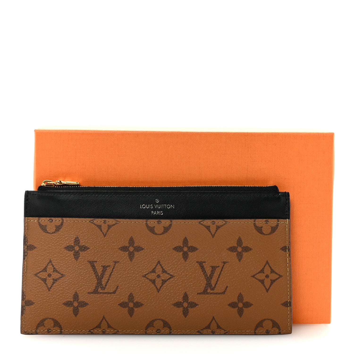 Reverse Monogram Slim Purse