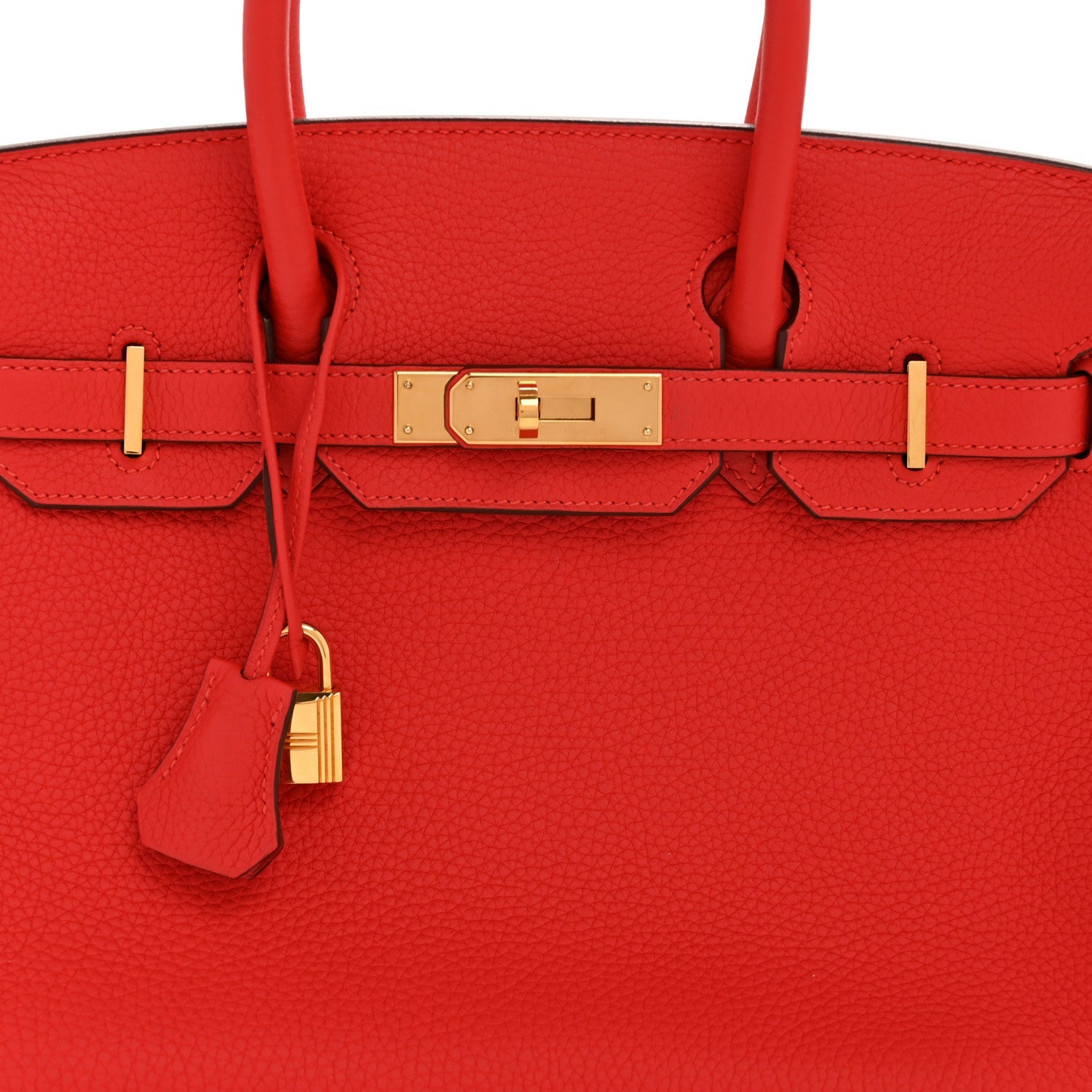 Togo Birkin 30 Rouge Tomate