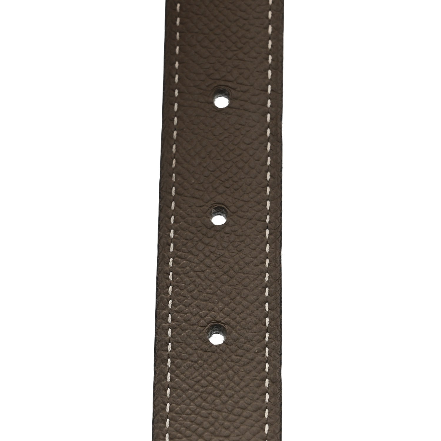 Swift Epsom 24mm Mini Constance H Belt 75 30 Black Etoupe