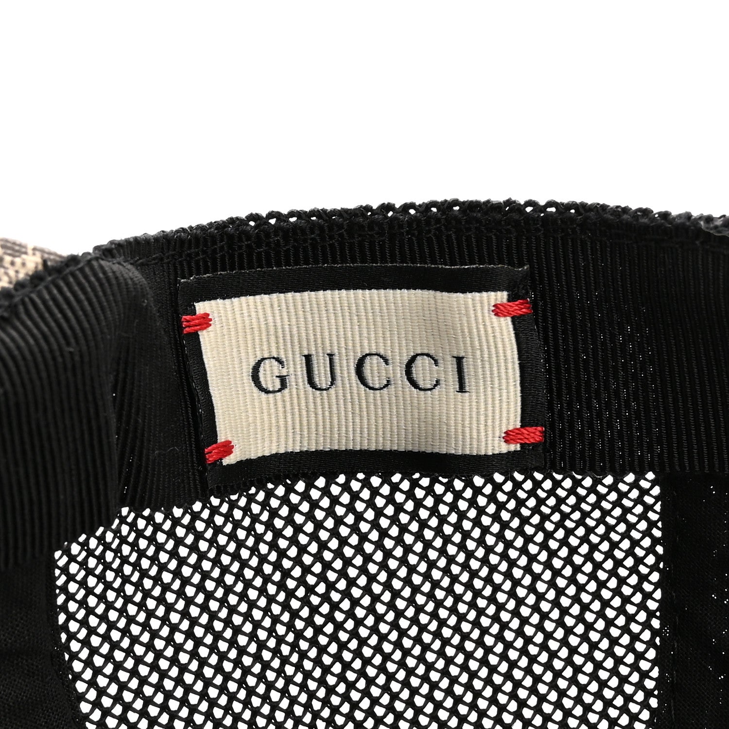 GG Supreme Monogram Tiger Print Baseball Hat XS Beige