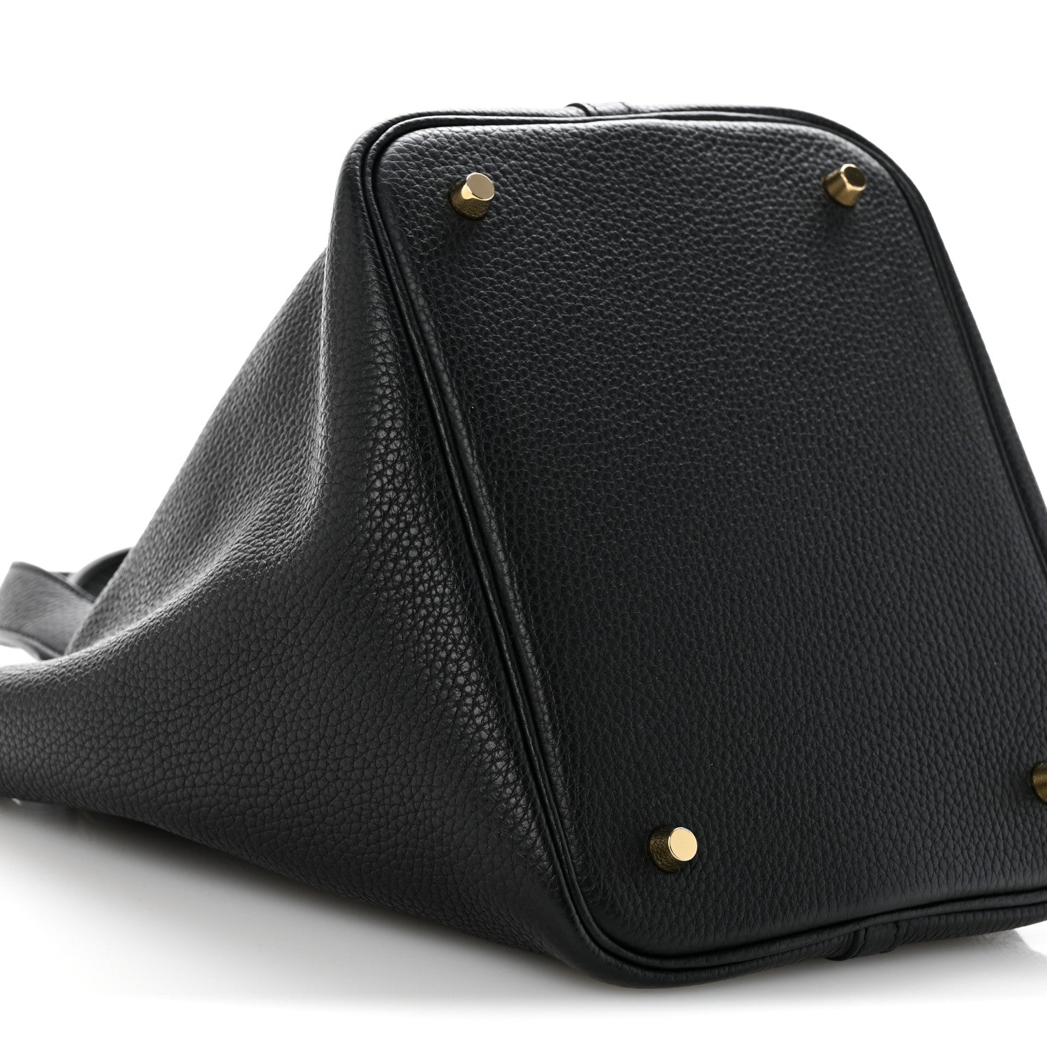 Taurillon Clemence Picotin Lock 22 MM Black