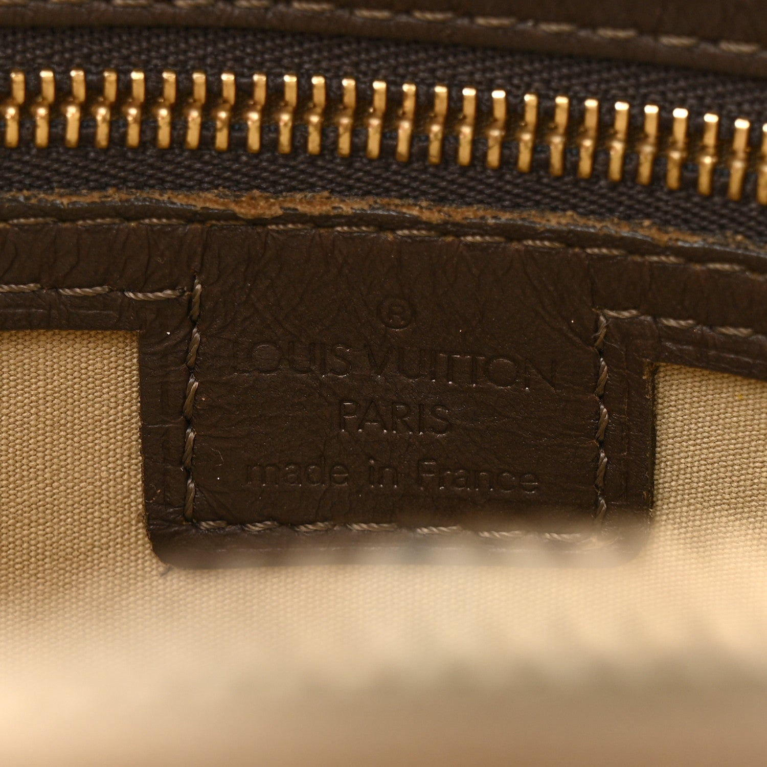 Mini Monogram Alma Long Kaki
