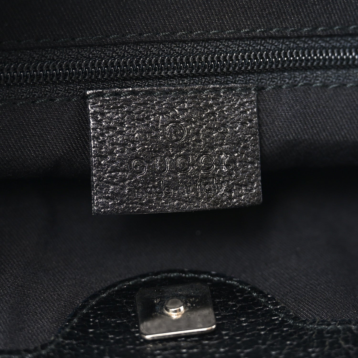 Monogram Medium Eclipse Shoulder Bag Black