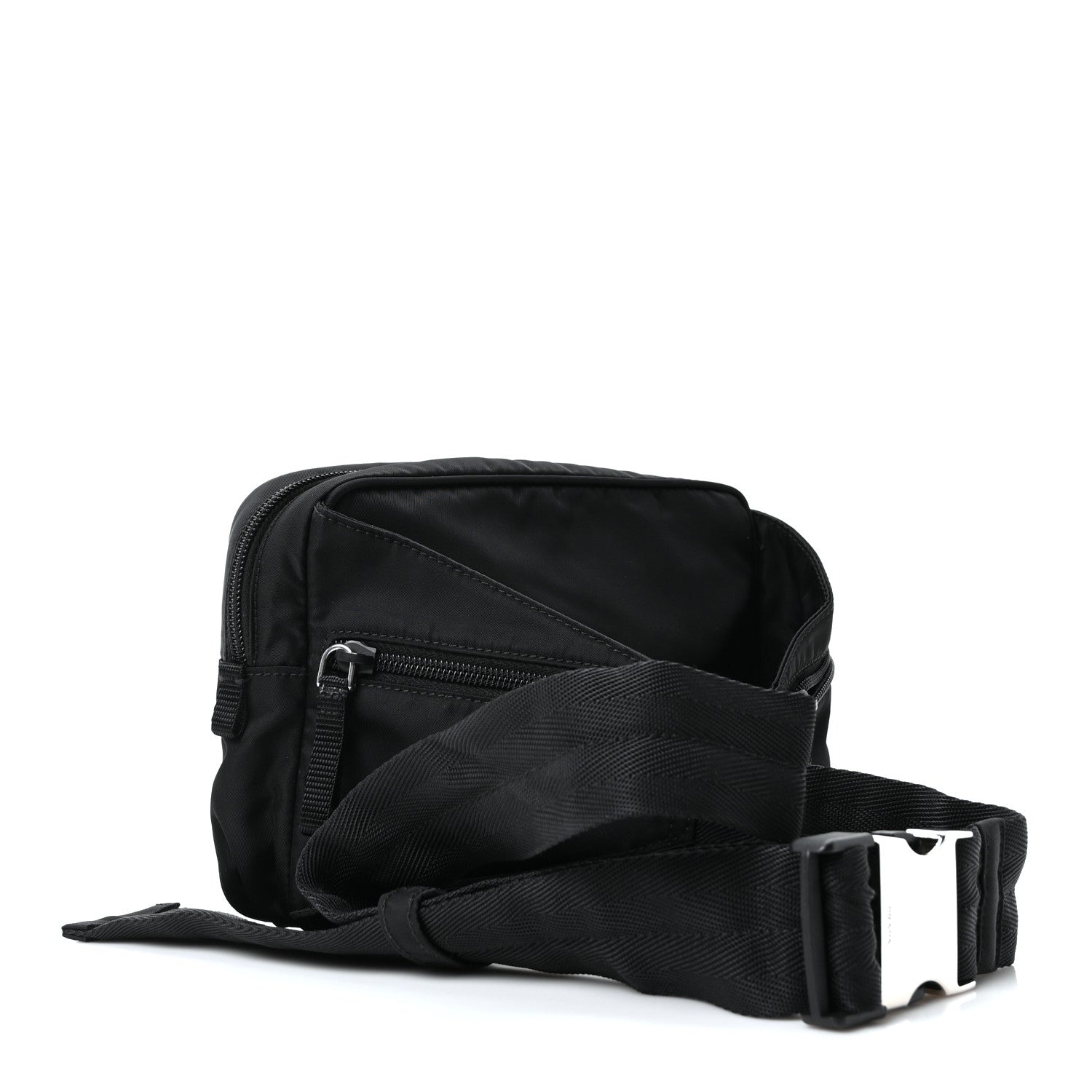 Tessuto Nylon Montagna Belt Bag Black