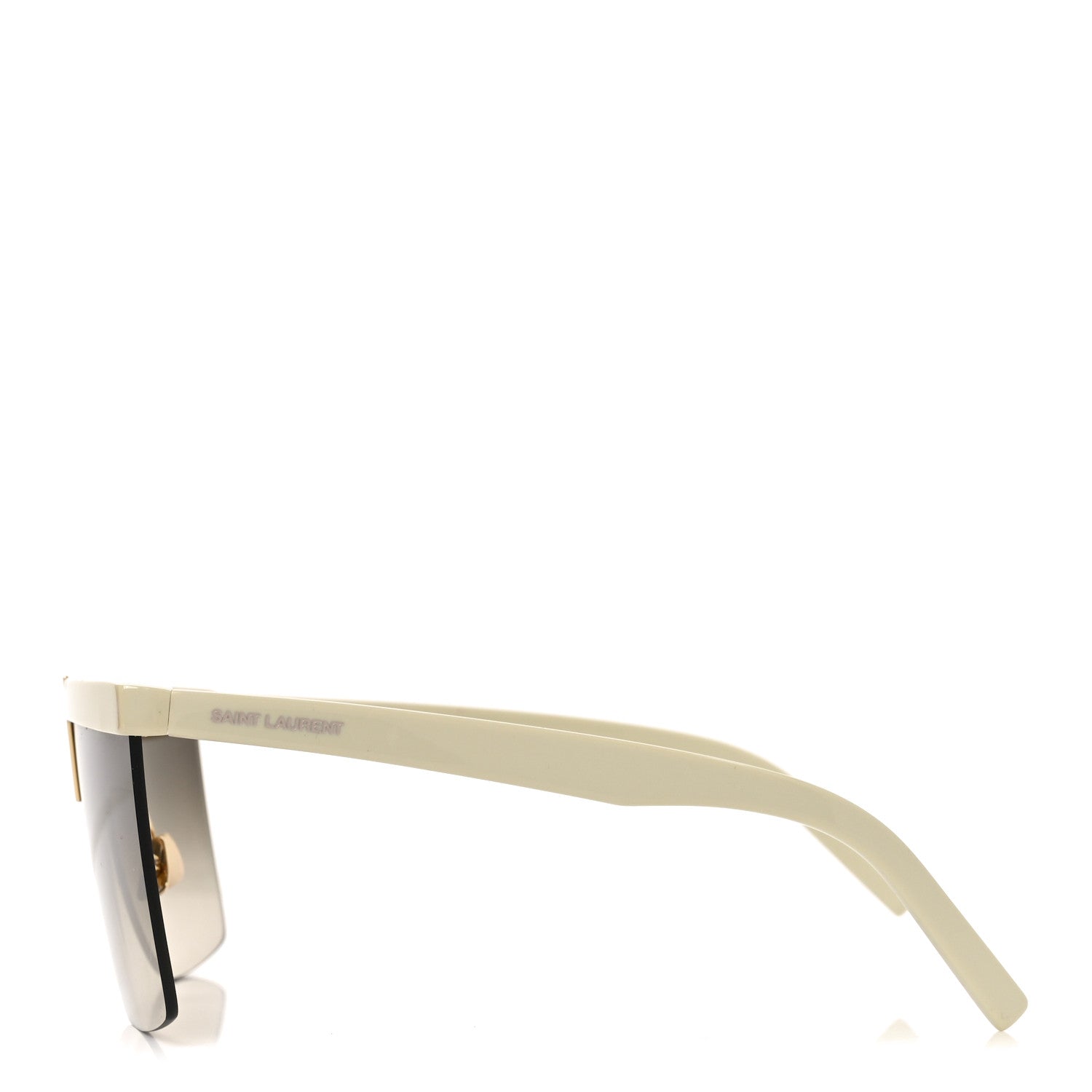 Acetate Palace Mask Sunglasses SL 537 White