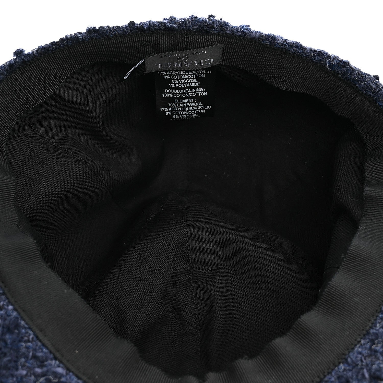 Tweed CC Cap Hat L Blue