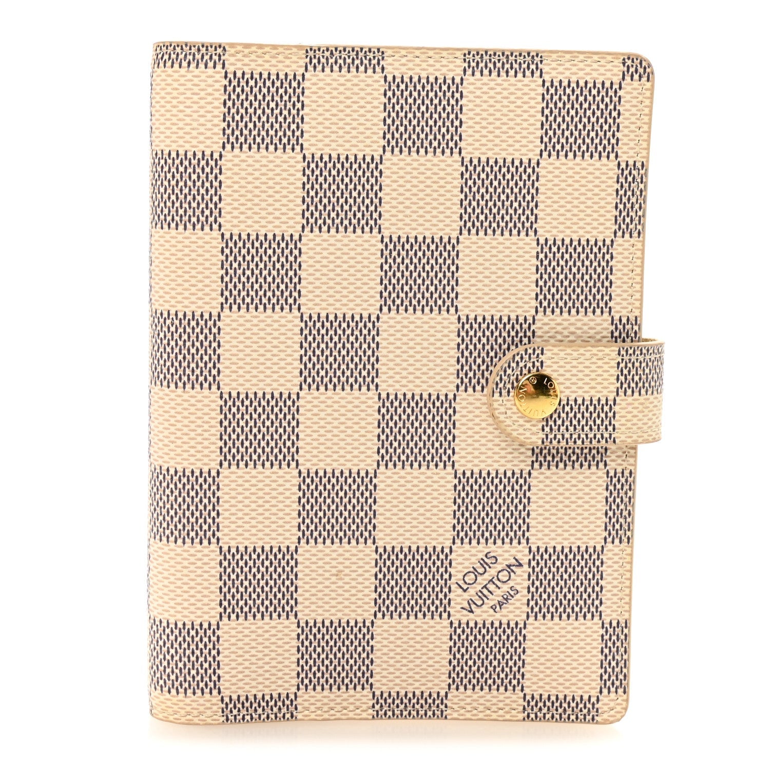 Damier Azur Small Ring Agenda Cover