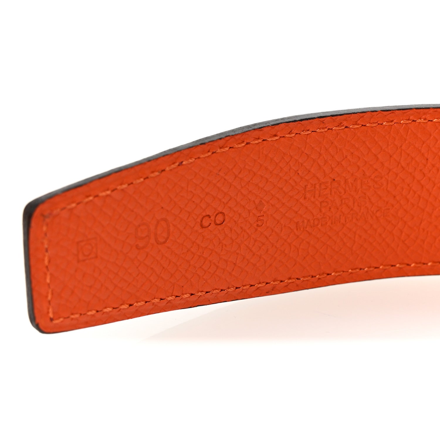 Swift Epsom 32mm Chaine D'Ancre Belt 90 36 Orange Rouge H