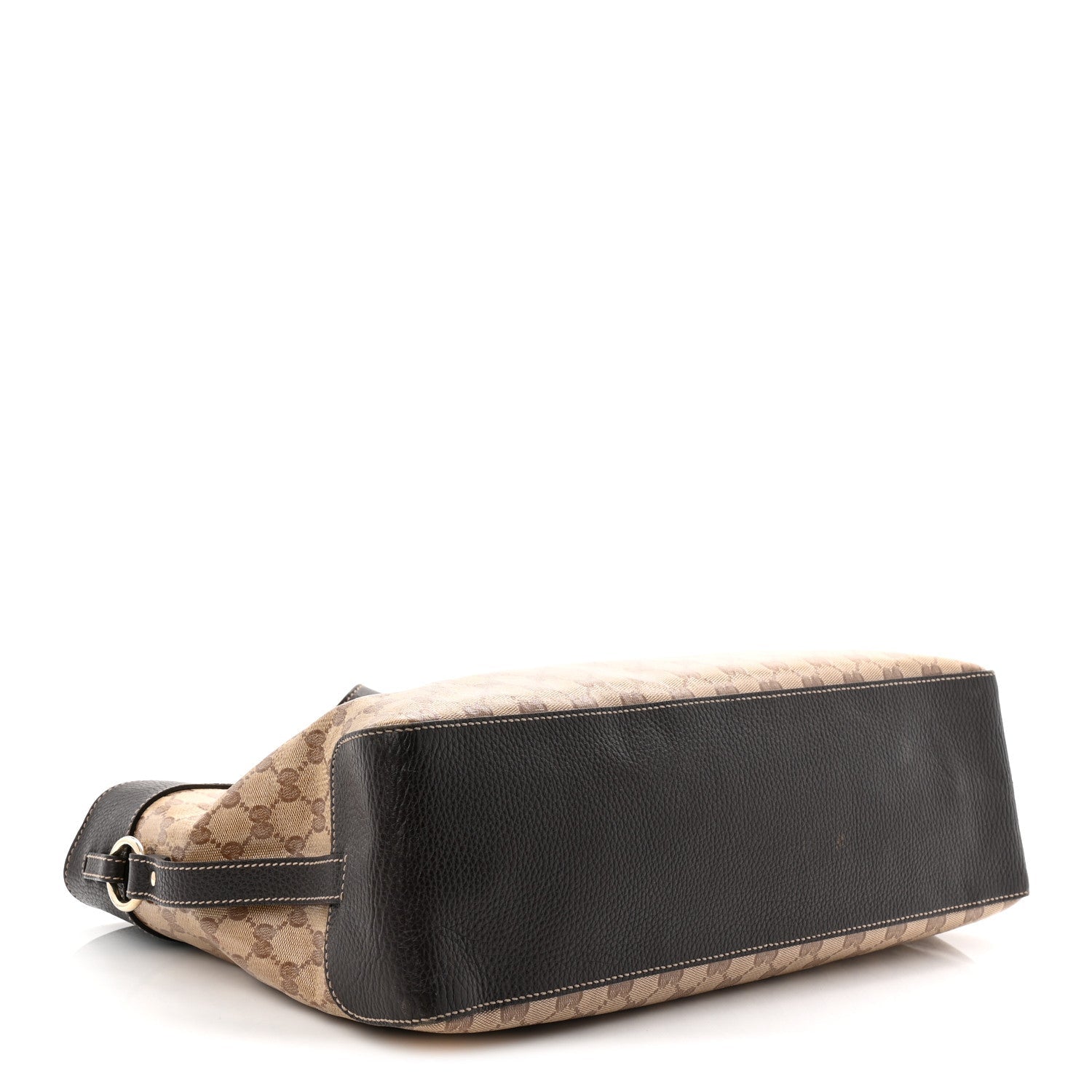 Crystal Monogram Tote Brown Brown