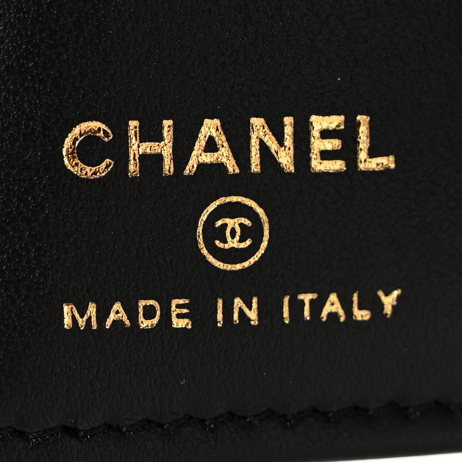 Caviar Timeless Passport Holder Black