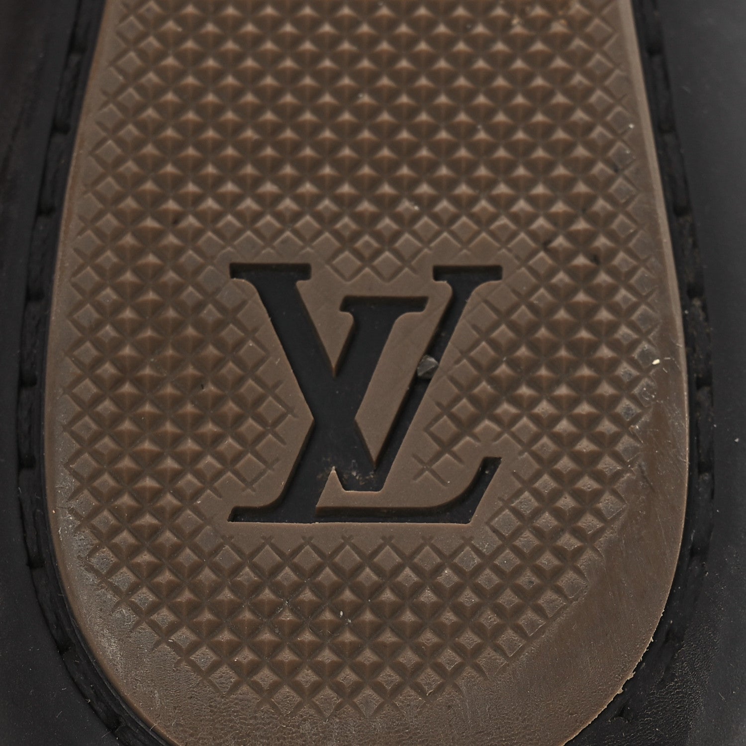 Calfskin Monogram Brea Sneaker 34.5 Brown