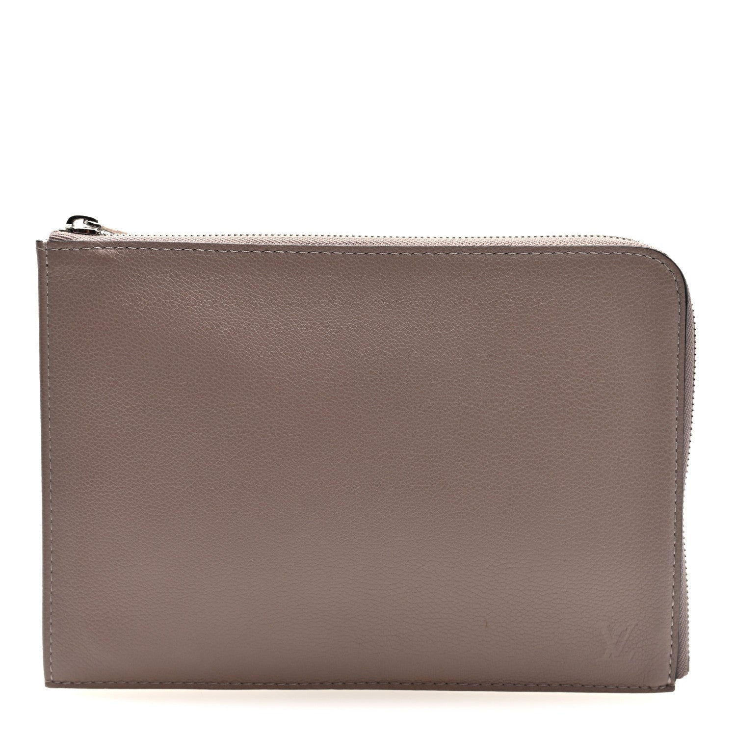 Calfskin Pochette Jour PM Clutch Taupe