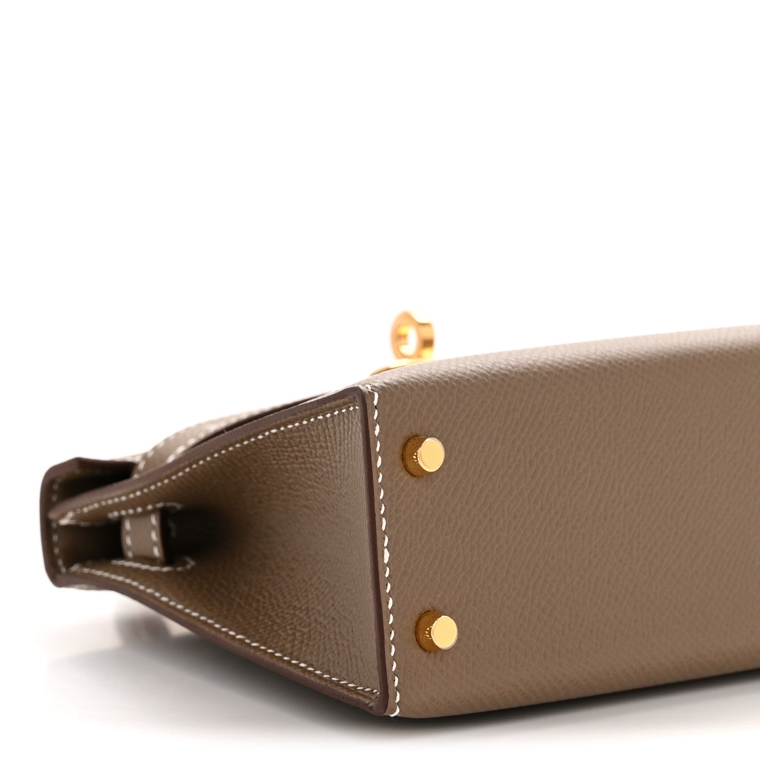Epsom Mini Kelly Sellier 20 Etoupe