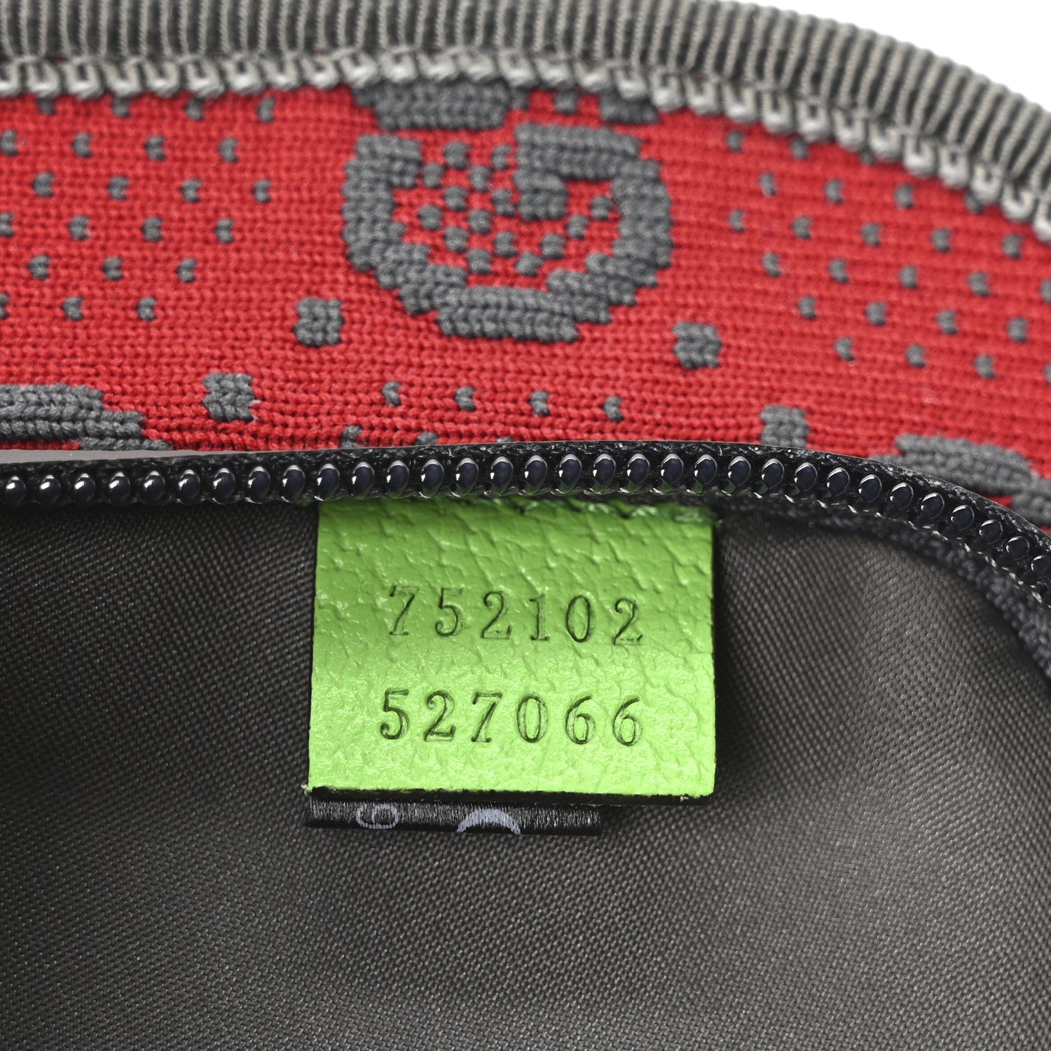 Jersey GG Monogram All Over Sporty Belt Bag Green Grey Multicolor