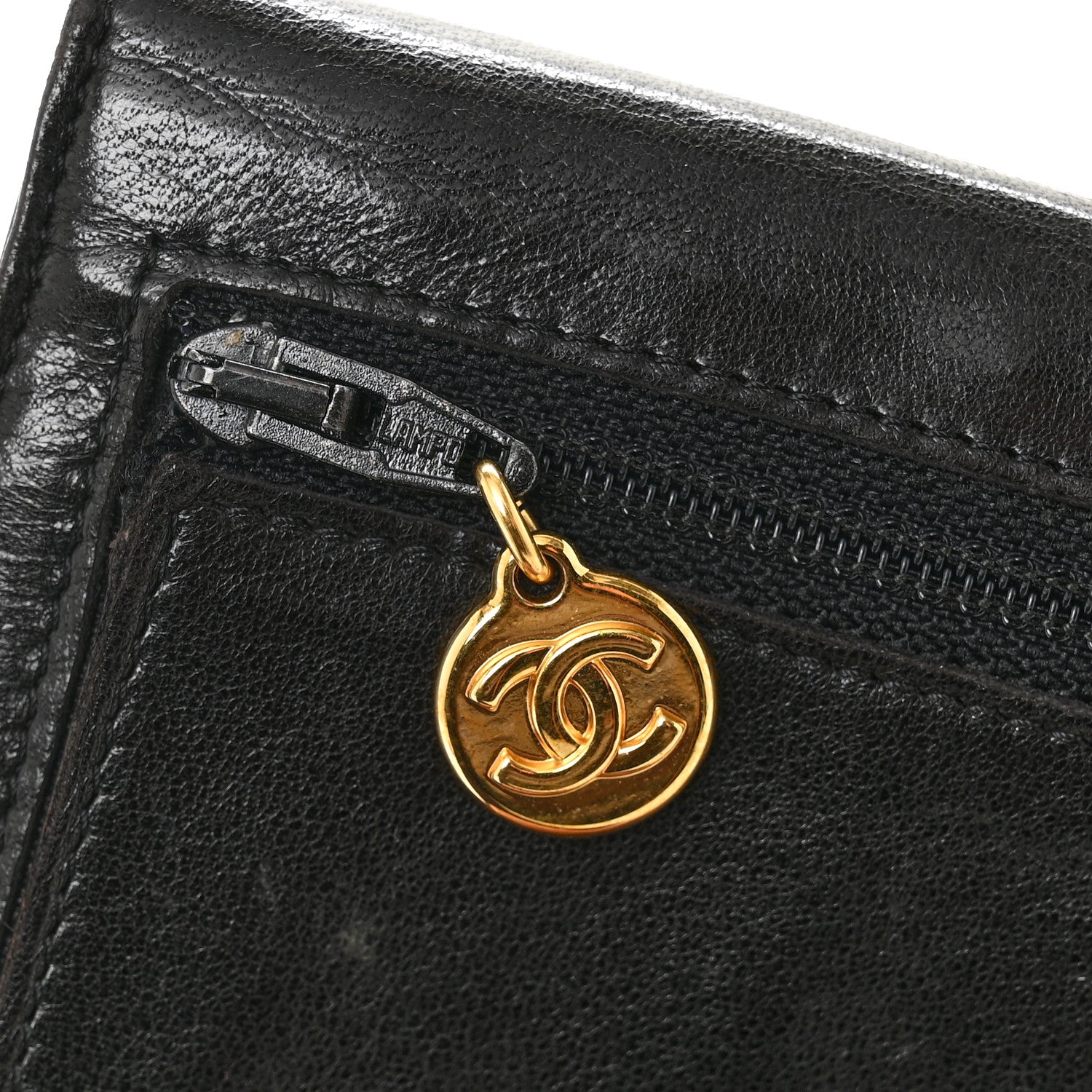Lambskin Timeless CC Flap Wallet Black
