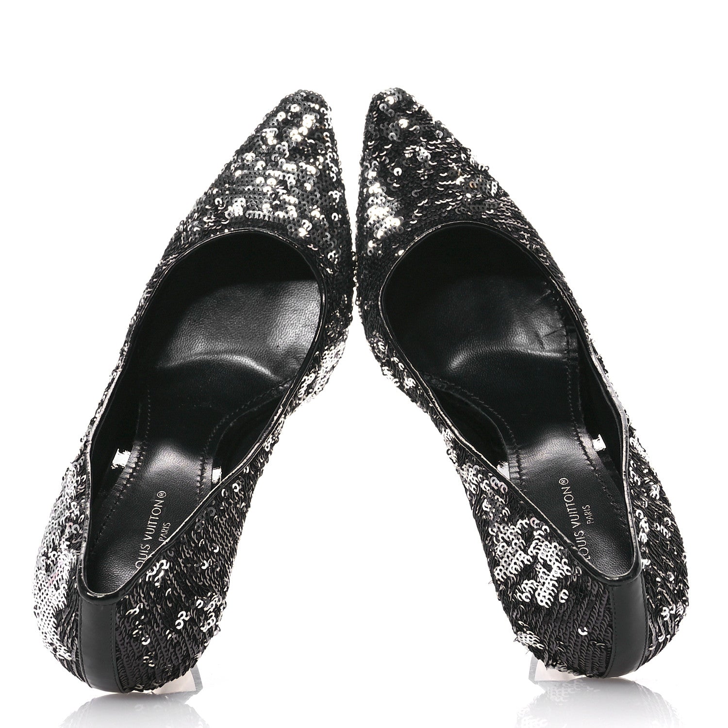 Sequin Sparkle Pumps 38 Argent